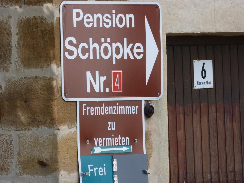 Pension Schoepke 巴特司塔福斯坦 外观 照片